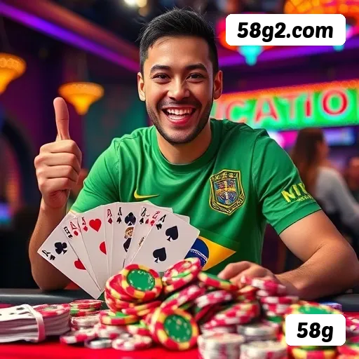 Aplicativo móvel 58g para iOS e Android